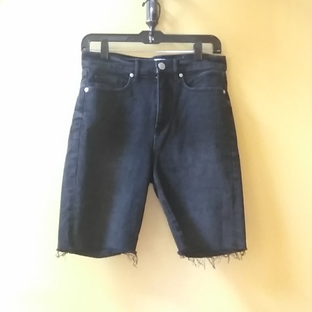 LOFT Denim Bermuda Shorts